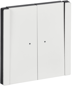 Выключатель 2-кл 10А С/У с индикатором Металл Белый Forte&Piano