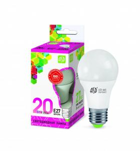 Лампа светодиодная LED-A60-standard 20Вт 230В Е27 6500К 1800Лм ASD