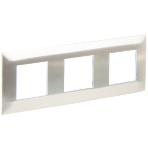 Рамка 3-я Металл Никель Skandy