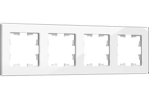 Рамка 4-я Стекло Белый Brite