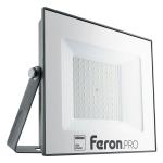Светодиодный прожектор 100W 6400K  черный IP65 Feron.PRO LL-1000