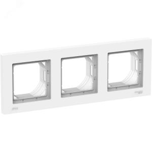 Рамка 3-я IP44 Белый AtlasDesign Aqua