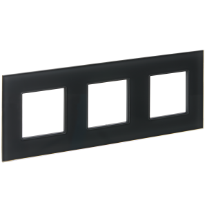 Рамка 3-я Стекло Графит Skandy