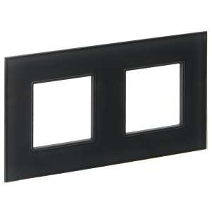 Рамка 2-я Стекло Графит Skandy