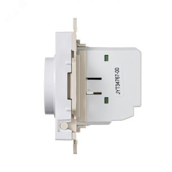 Термостат для теплого пола с датчиком 10A Белый AtlasDesign