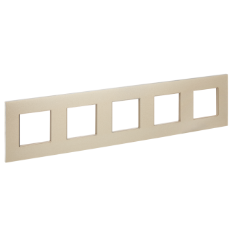 Рамка 5-я Металл Шампань Skandy