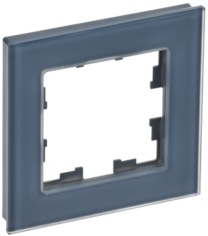 Рамка 1-я Стекло Маренго матовый Brite