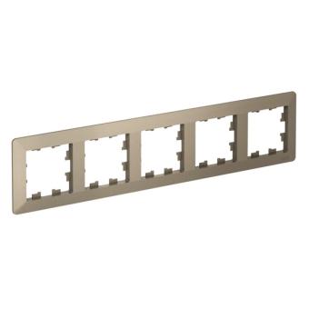 Рамка 5-я, Шампань/дымчатый черный AtlasDesign Air Systeme Electric