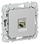 Розетка RJ45 кат.5Е STP С/У Алюминий FLITE