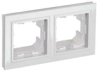 Рамка 2-я IP44 Белый Brite