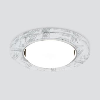 Встраиваемый светильник Forst 1062 белый/серебро Elektrostandard