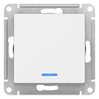 Выключатель 1-кл 10А С/У с индикатором Лотос AtlasDesign