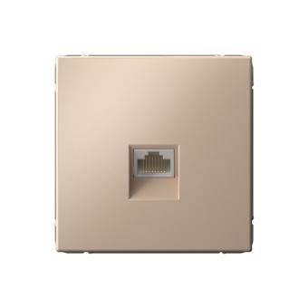 Розетка RJ45 кат.5Е С/У Песочный ArtGallery