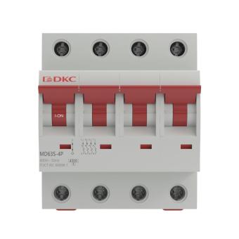 Автомат 4P 63A MD63S DKC YON max хар-ка C 4,5кА