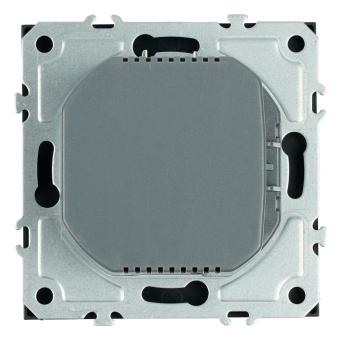 Розетка 1-м 16А С/У З/К со шторками+USB + Type C Черный уголь Эмили