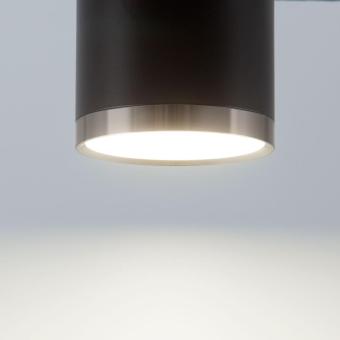 Накладной спот DLR024  6W 4200K черный Elektrostandard