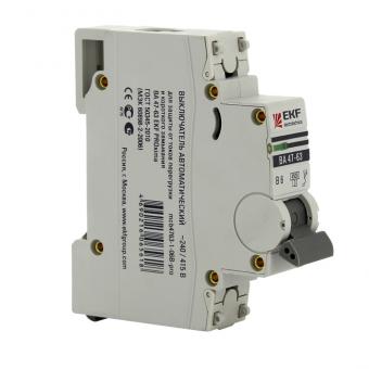 Автоматический выключатель 1P  8А (C) 4,5kA ВА 47-63 EKF PROxima