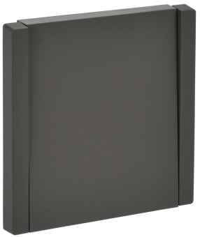 Переключатель 1-кл 10А C/У проходной Серый Forte&Piano