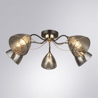 Потолочная люстра LILY A4366PL-5BK<br/> Arte Lamp