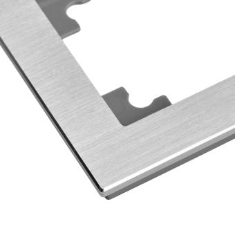 Рамка 4-я металл Серебро Катрин