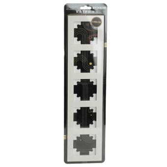 Рамка 5-я стекло Белый матовый Катрин