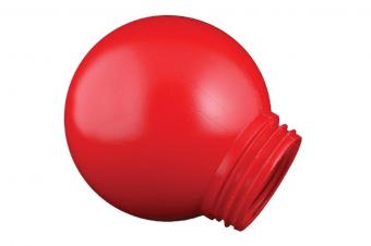 Рассеиватель НББ шар пластик красный d=150