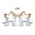 Потолочная люстра A7032PL-8WH Arte Lamp