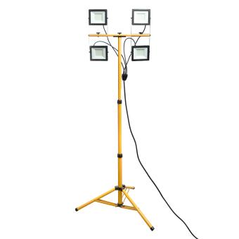 Прожектор сд LL-506 на штативе  4*50W 6400K Feron