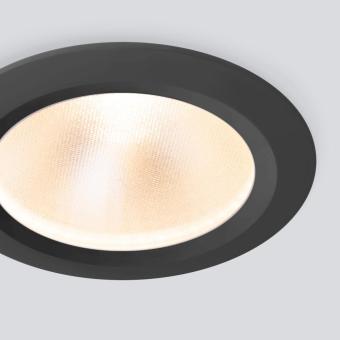 Встраиваемый светильник Light LED 35128/U 6W 4000K черный Elektrostandard