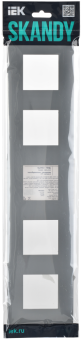 Рамка 5-я Серый Skandy