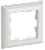 Рамка 1-я Белый/Белый Brite