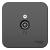 Розетка TV антенна О/У изолирующая пластина Антрацит Blanca Розетка TV антенна О/У изолирующая пластина Антрацит Blanca