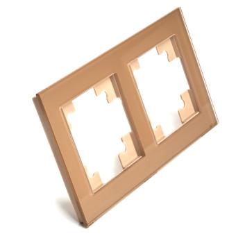 Рамка 2-я стекло Золото Катрин