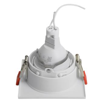 Светильник встраиваемый  DL3112 потолочный MR16 G5.3 белый Feron