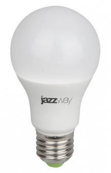 Лампа светодиодная PPG A60 Agro 9w FROST E27 IP20  (для растений) Jazzway
