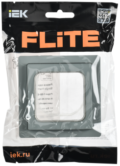 Рамка 1-я IP55 Серый FLITE