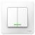 Выключатель 2-кл 10А С/У с индикатором Белый Blanca