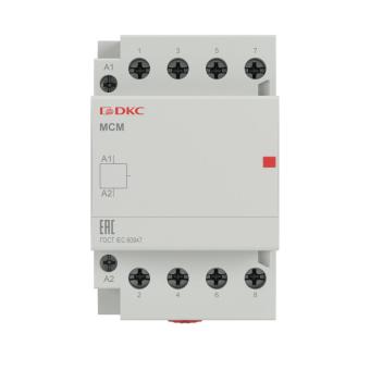 Контактор модульный YON max типа MCE, 4P, 40A, 240В, 4НО DKC