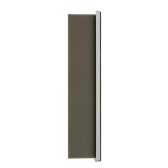 Рамка 2-я без перемычки металл Серебро Катрин