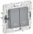Выключатель 2-кл 10А С/У для жалюзи Серый Skandy