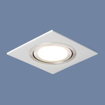 Встраиваемый светильник Mesku 1051/1 белый Elektrostandard