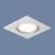 Встраиваемый светильник Mesku 1051/1 белый Elektrostandard