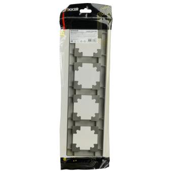 Рамка 4-я Графит Катрин