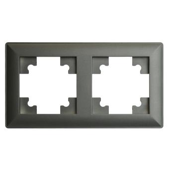 Рамка 2-я Графит Катрин