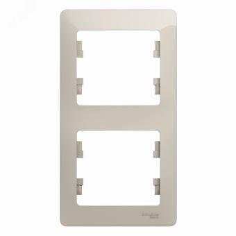 Рамка 2-я вертикальная Молочная Glossa