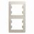Рамка 2-я вертикальная Молочная Glossa