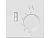 Накладка для регулятора тёплого пола DTEF231 Матовый белый R98 Donel