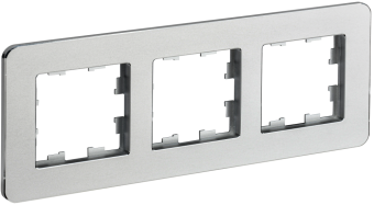 Рамка 3-я Металл Алюминий Brite