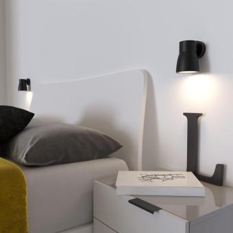 Декоративная подсветка Cono MRL 1027 черный Elektrostandard