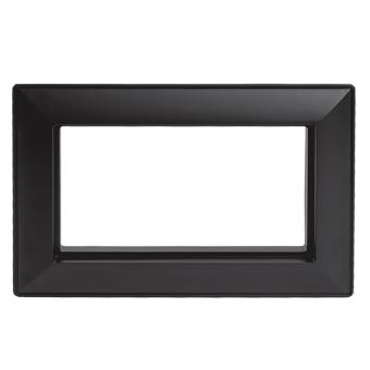 Рамка  2-я без перемычки Черный Катрин